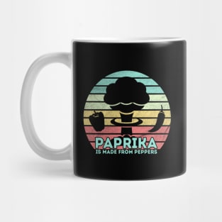 Paprika Is Made From Peppers Mug